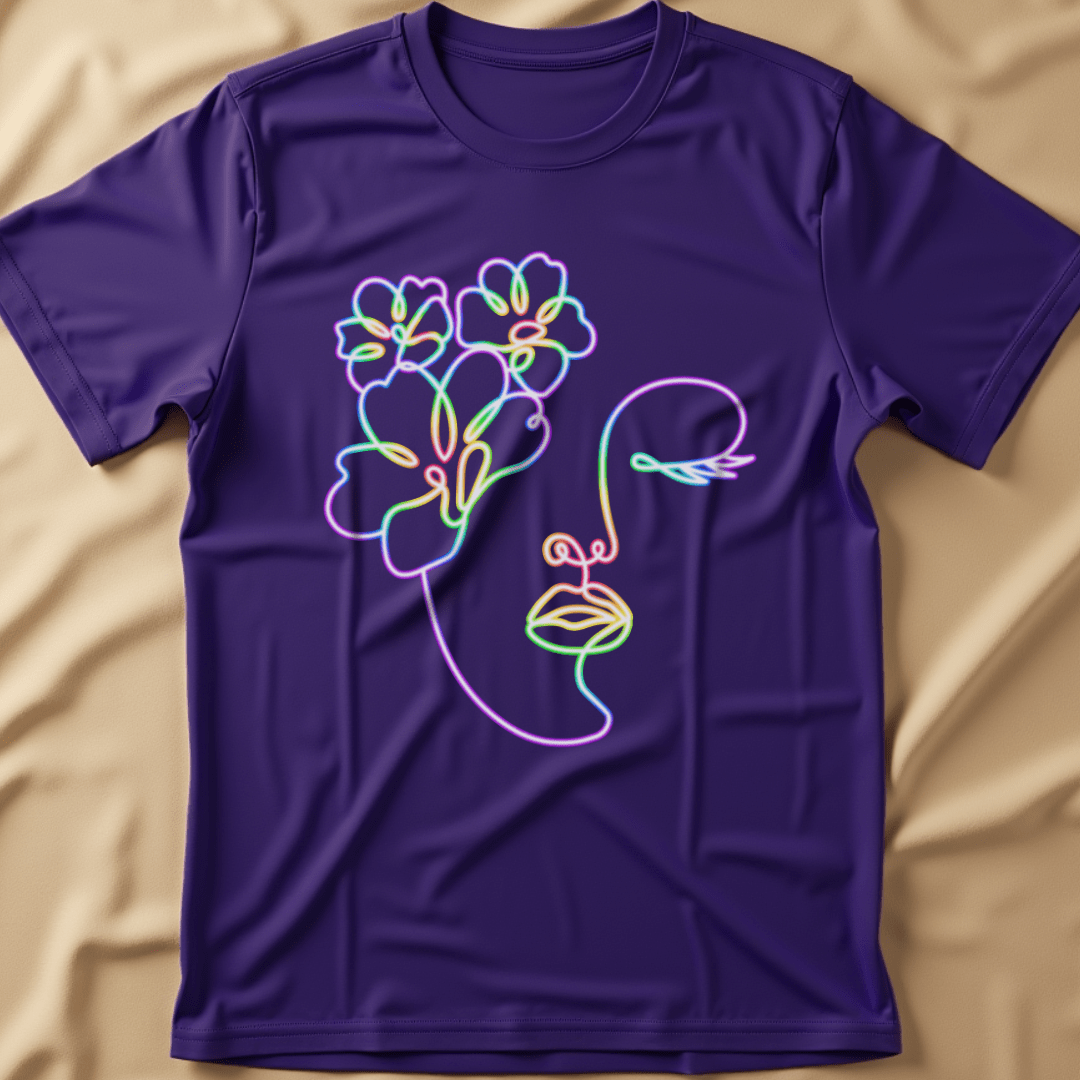 Neon Bloom T-Shirt
