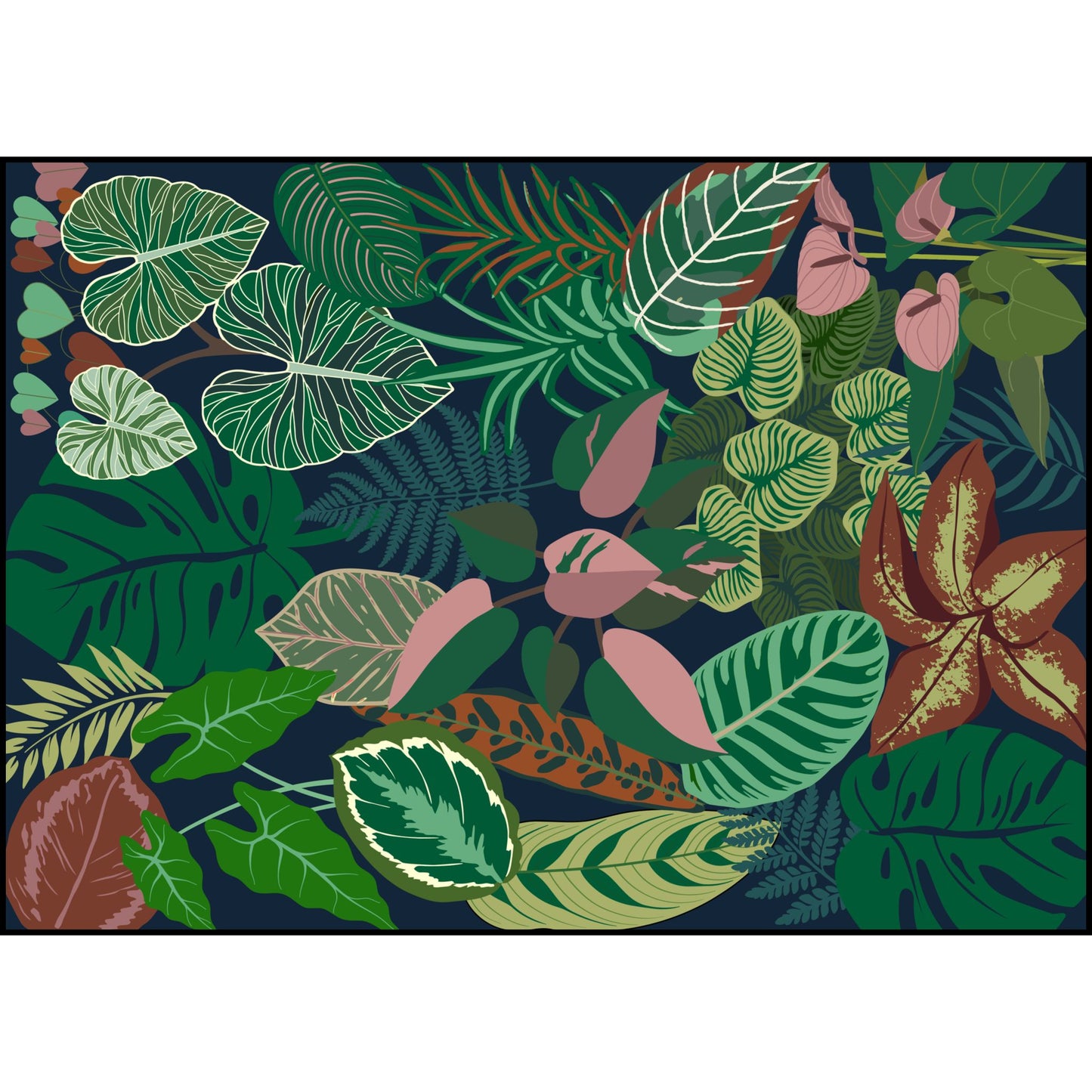 Botanical Woven Blanket