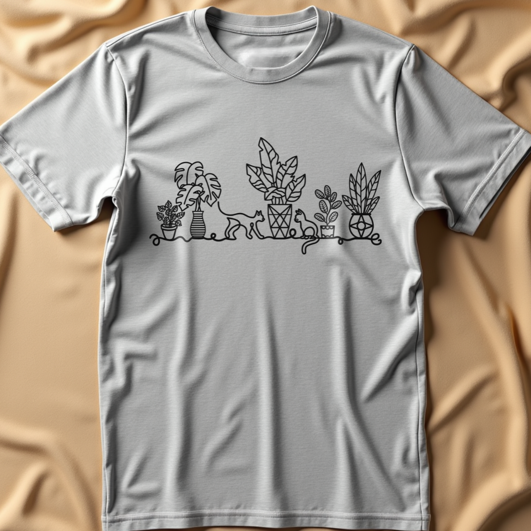 Cats & Plants T-Shirt