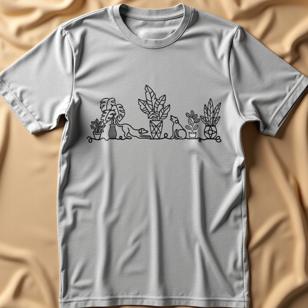 Dogs & Plants T-Shirt