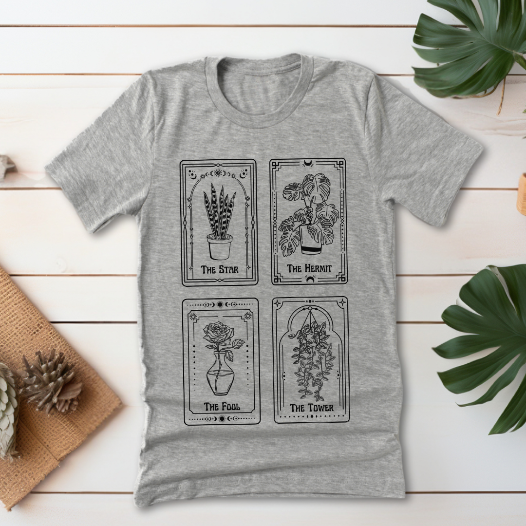 Plant Tarot Cards T-Shirt