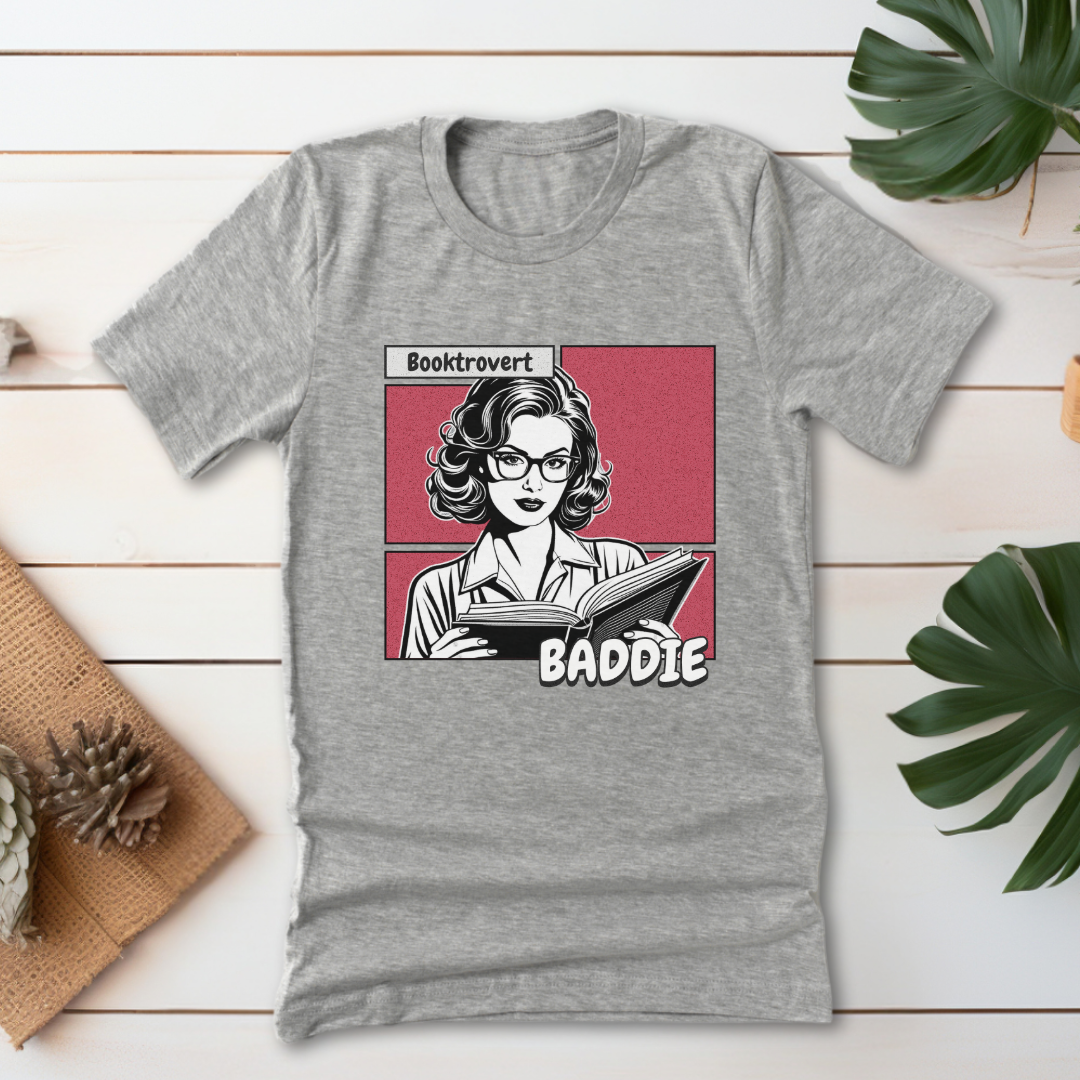 Booktrovert Baddie T-Shirt