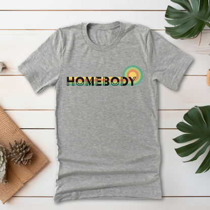 Retro Rainbow Homebody T-Shirt