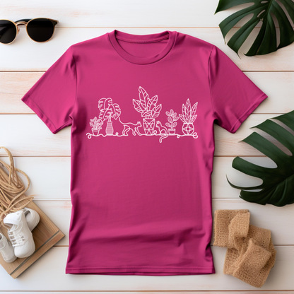 Cats & Plants T-Shirt