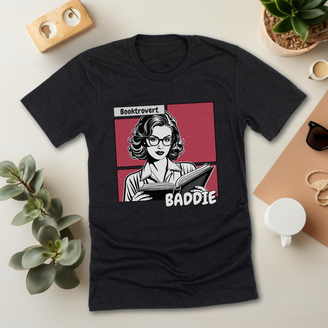 Booktrovert Baddie T-Shirt