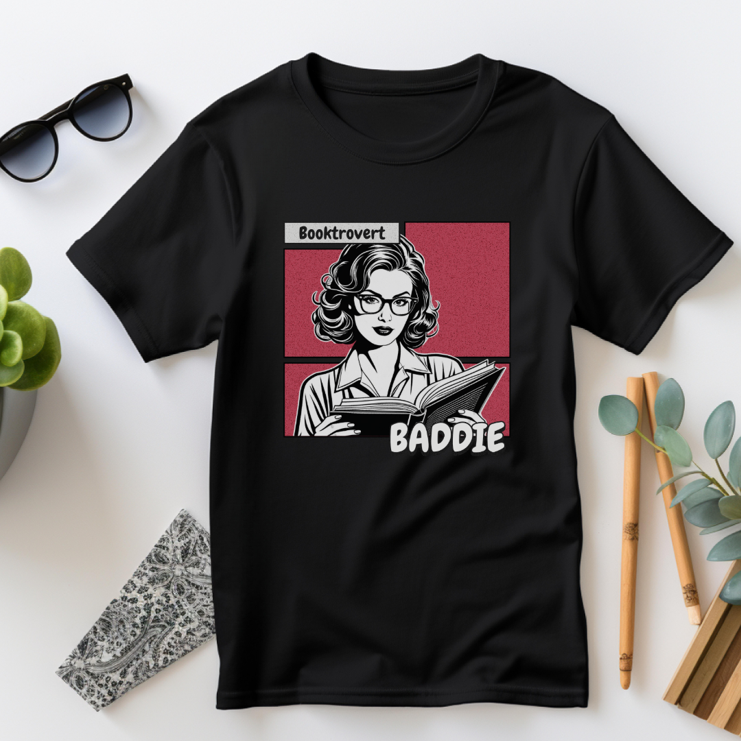 Booktrovert Baddie T-Shirt