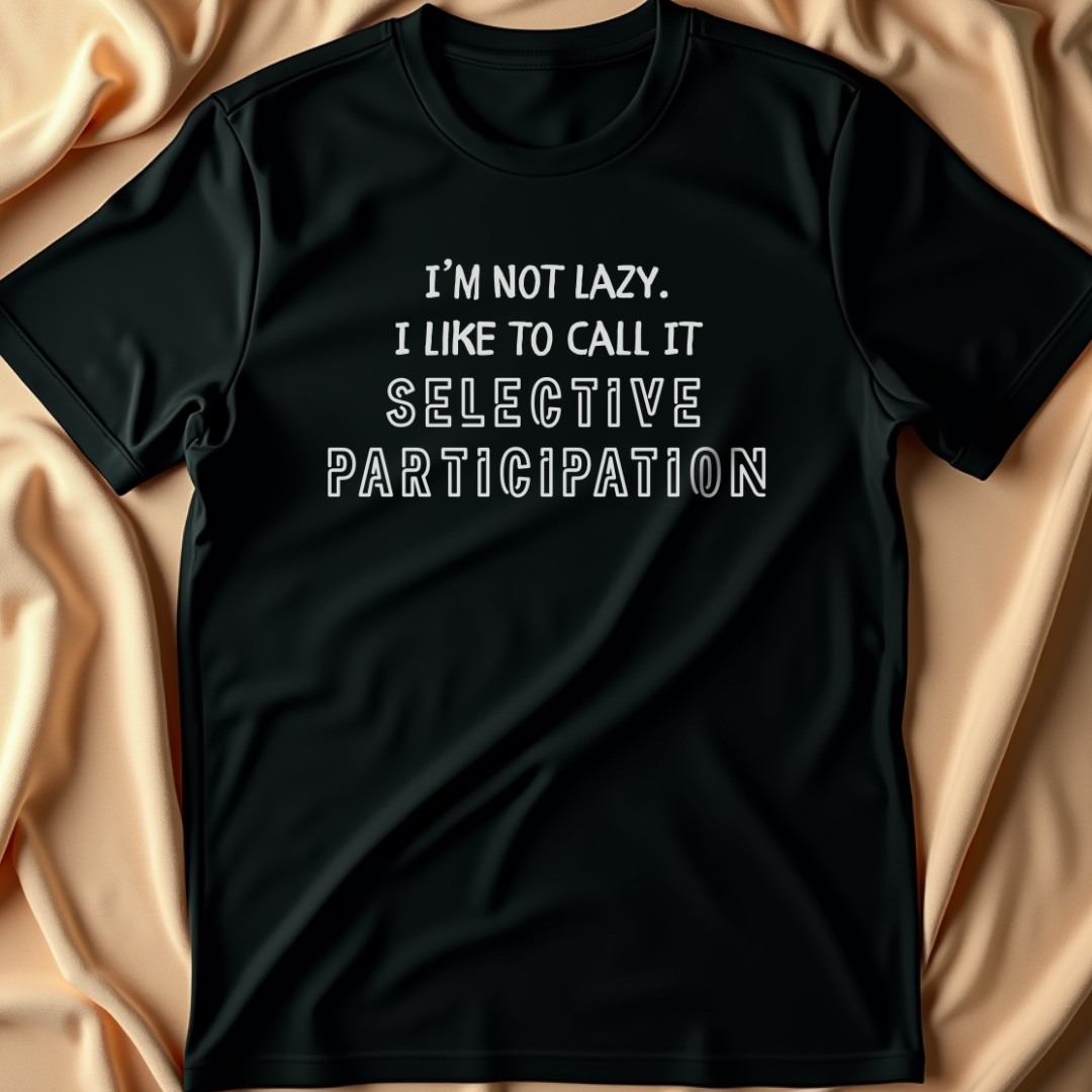 Selective Participation T-Shirt