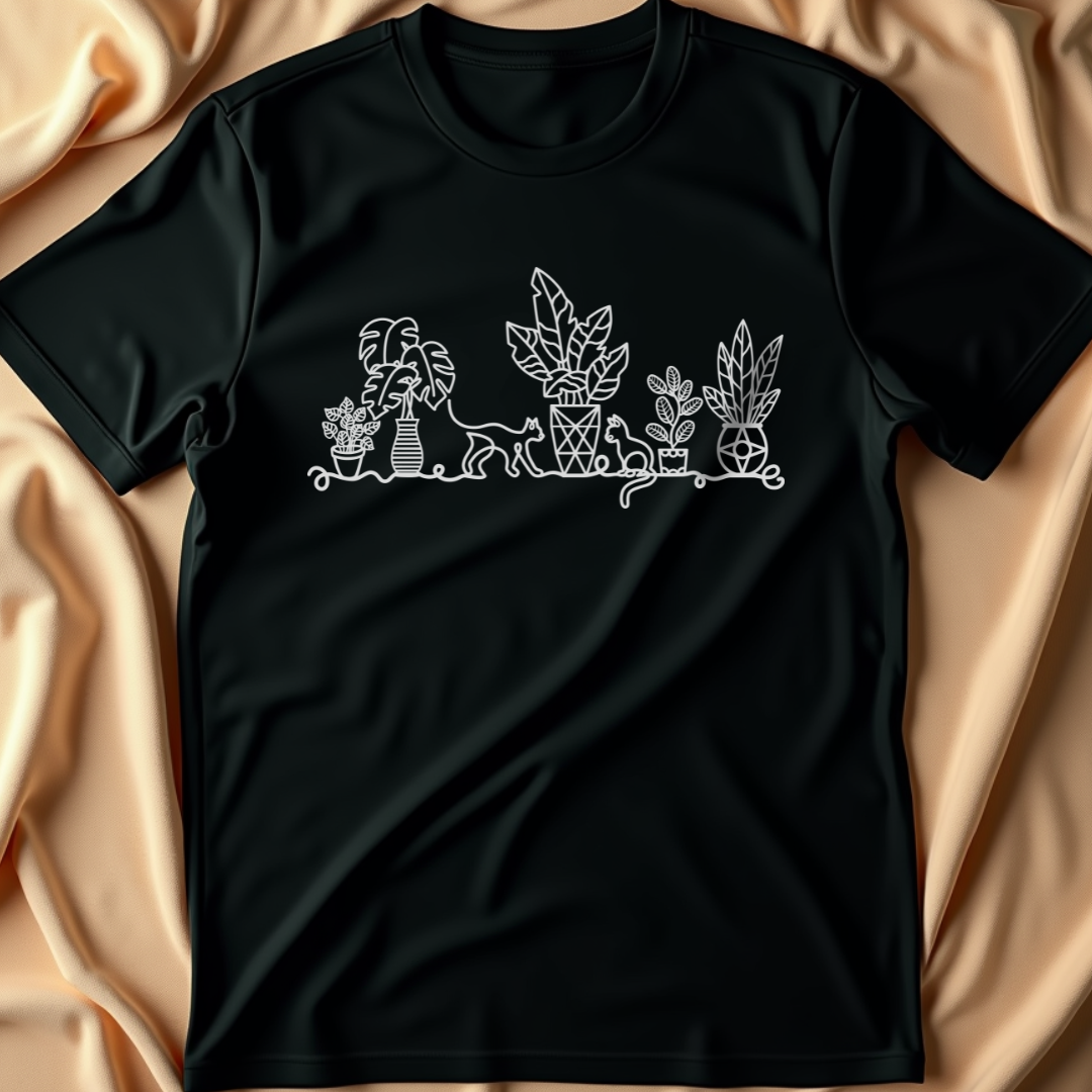 Cats & Plants T-Shirt