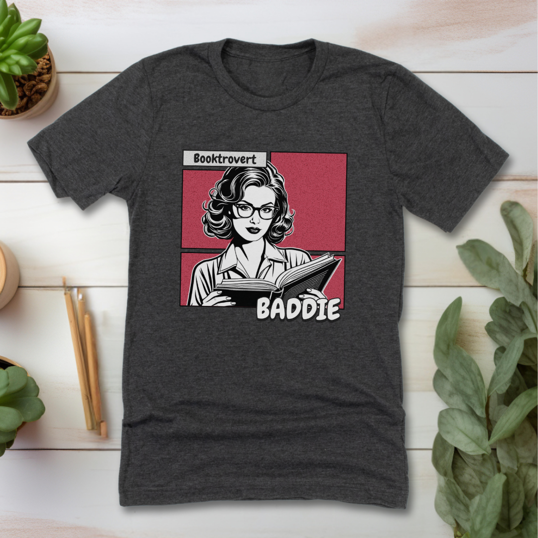 Booktrovert Baddie T-Shirt