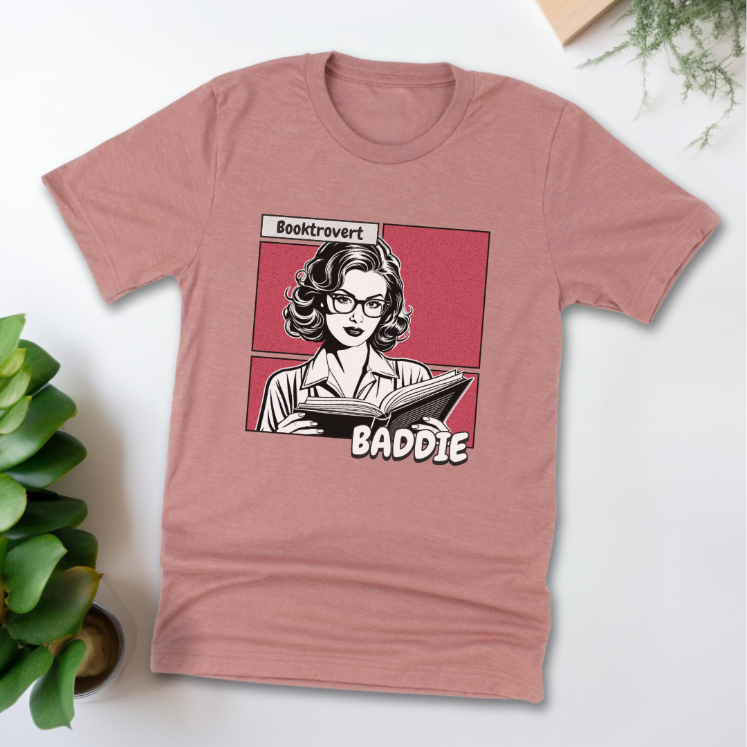 Booktrovert Baddie T-Shirt