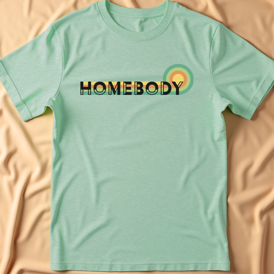 Retro Rainbow Homebody T-Shirt