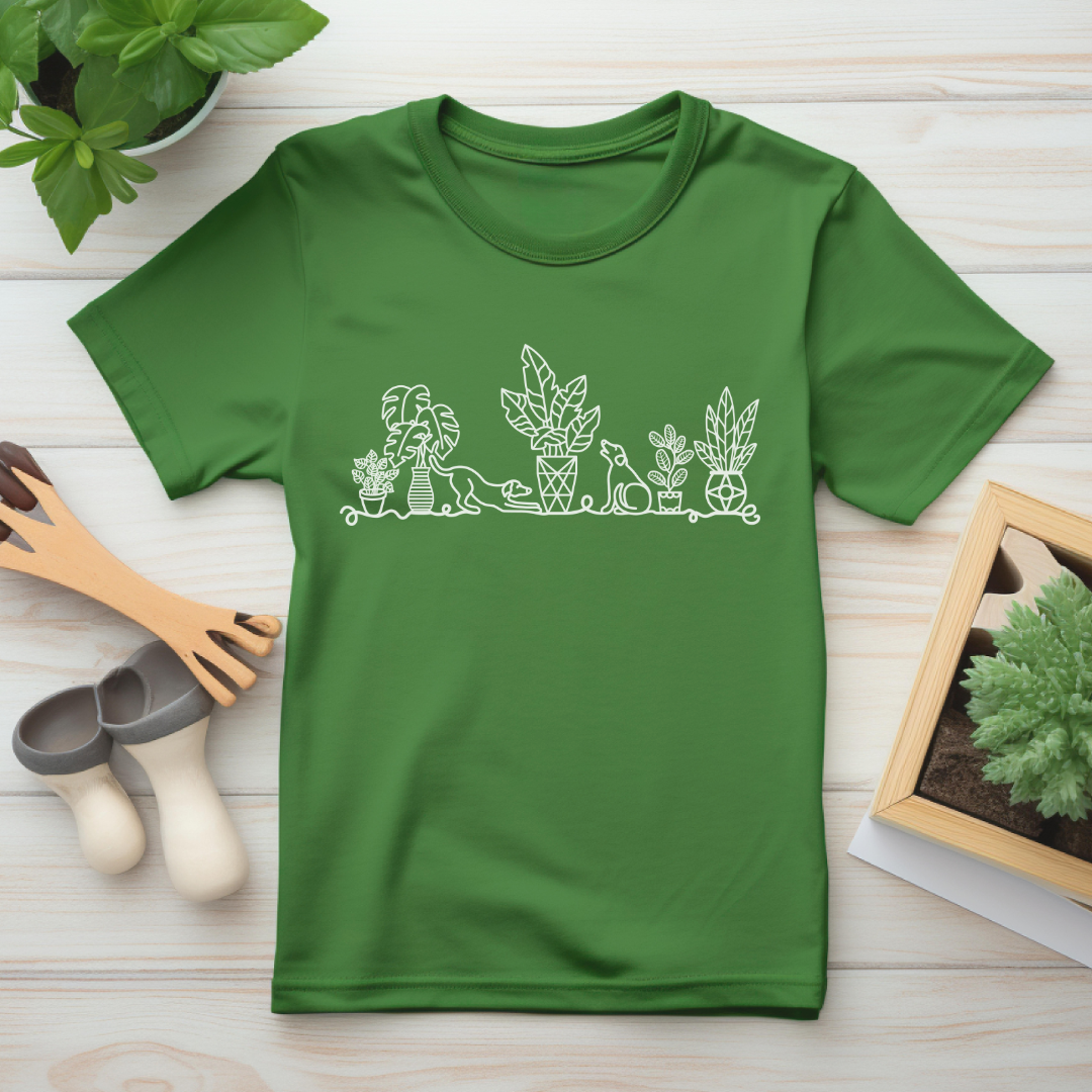 Dogs & Plants T-Shirt