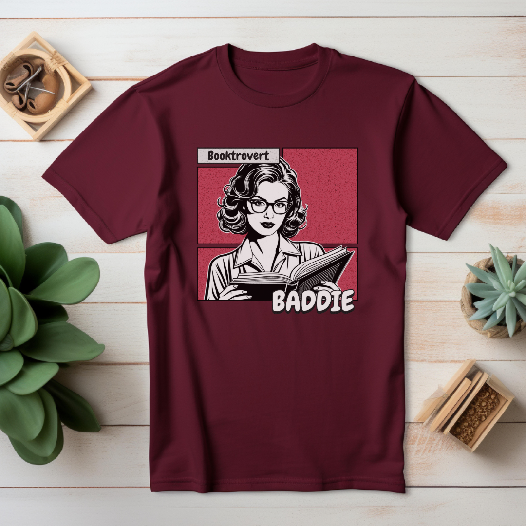 Booktrovert Baddie T-Shirt