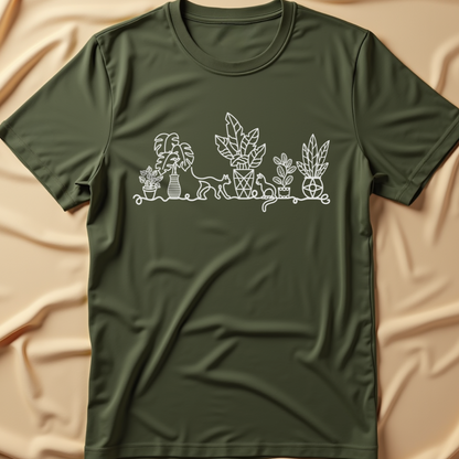 Cats & Plants T-Shirt