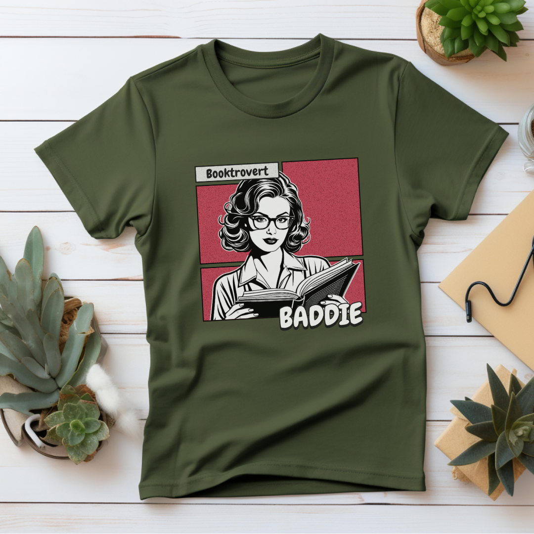 Booktrovert Baddie T-Shirt