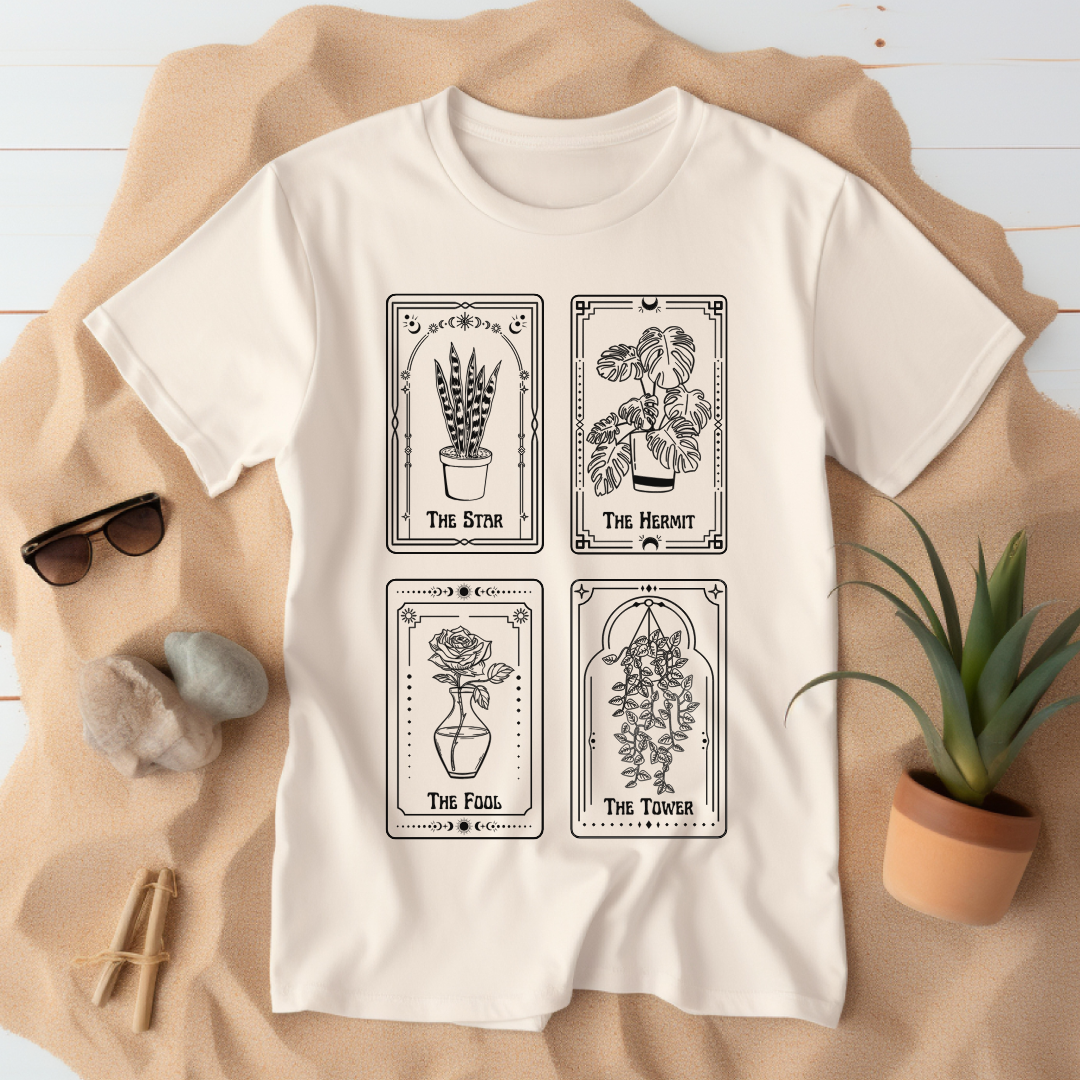 Plant Tarot Cards T-Shirt