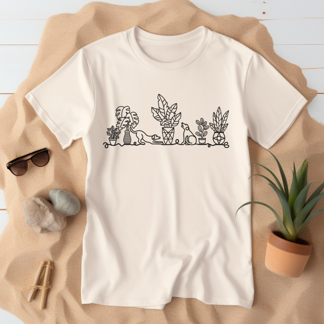 Dogs & Plants T-Shirt