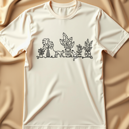 Cats & Plants T-Shirt