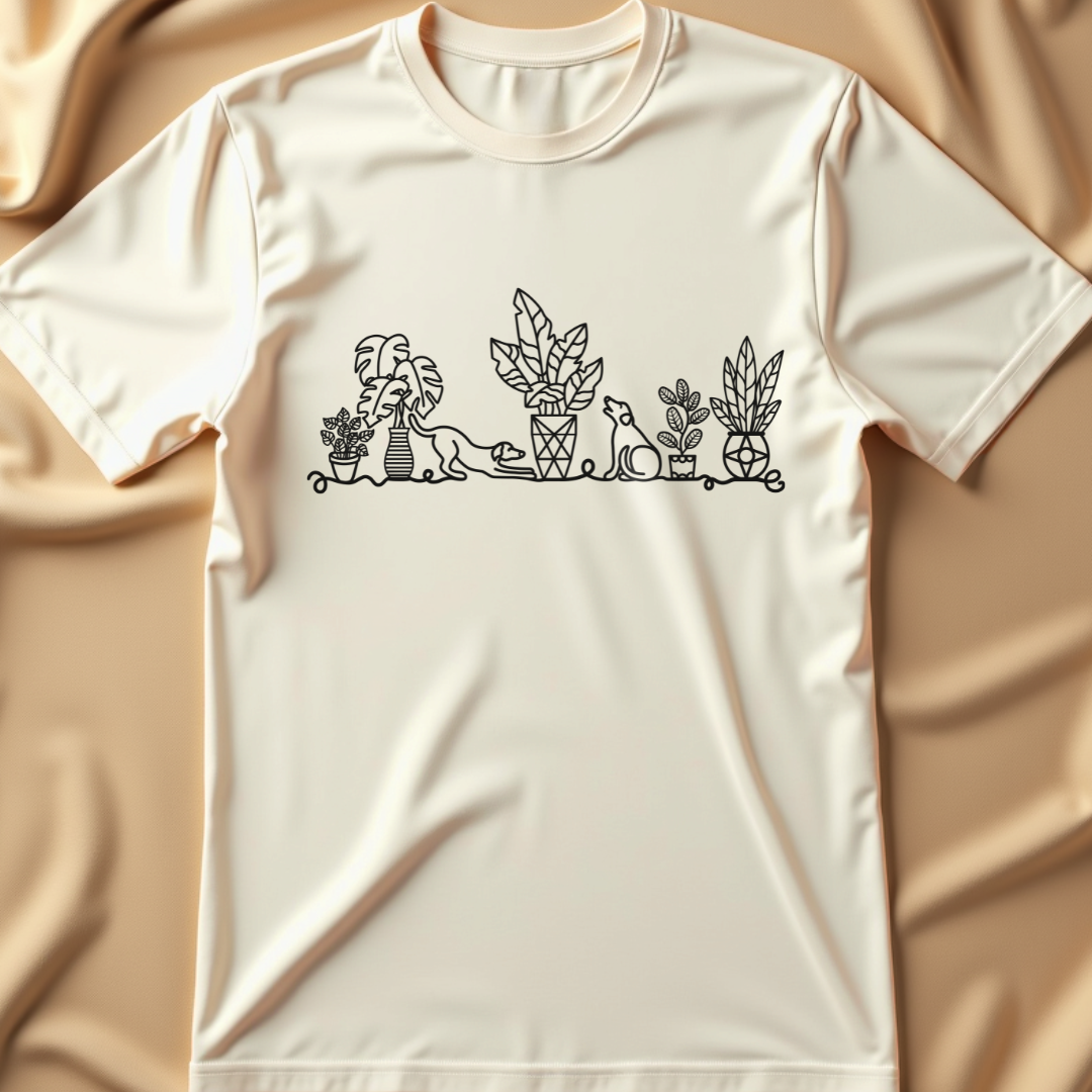 Dogs & Plants T-Shirt