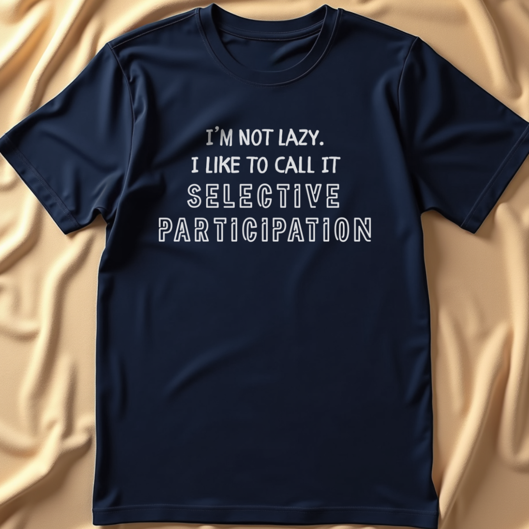 Selective Participation T-Shirt