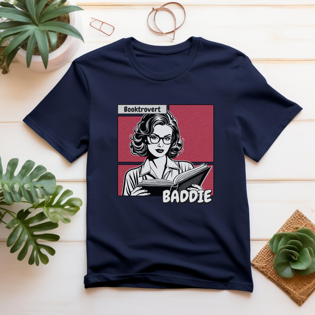 Booktrovert Baddie T-Shirt