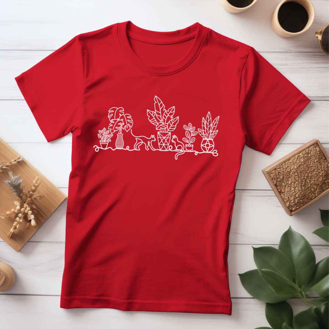 Cats & Plants T-Shirt