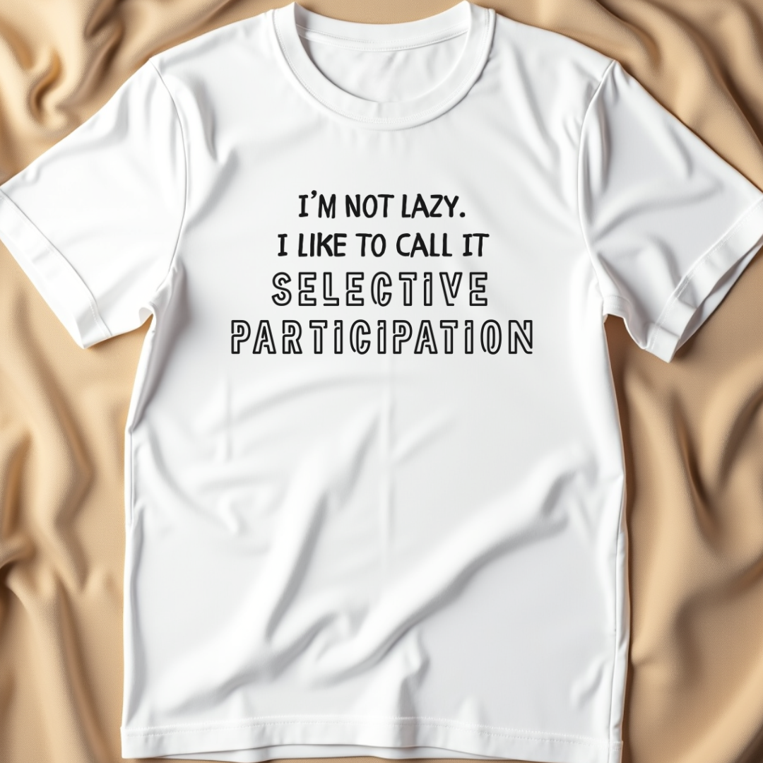 Selective Participation T-Shirt