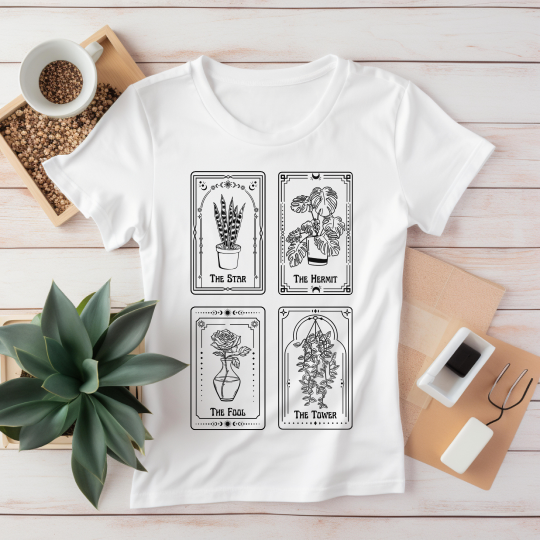 Plant Tarot Cards T-Shirt