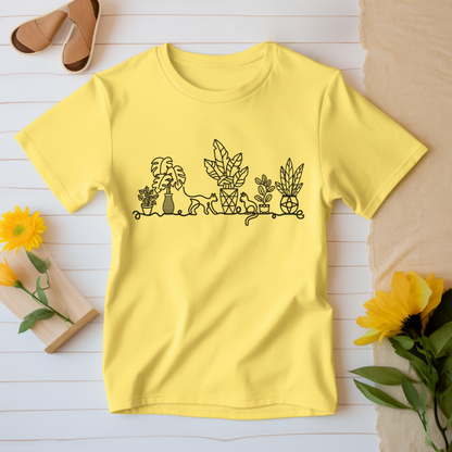 Cats & Plants T-Shirt